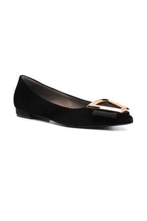 Black velvet Kenda ballet flats ROBERTO FESTA | KENDANERO